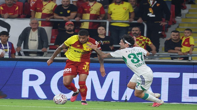 Göztepe 1 puanı son anda kurtardı!