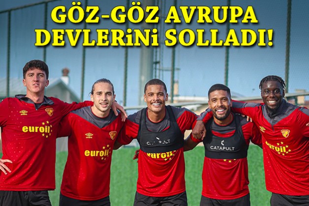Göztepe Avrupa devlerini solladı