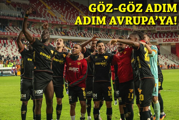Göztepe adım adım Avrupa'ya!