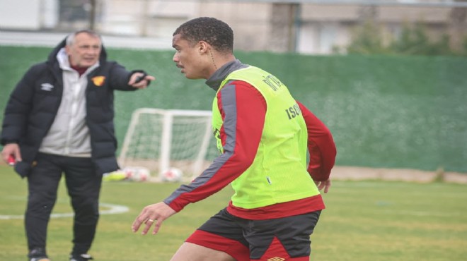 Göztepe'de Alanyaspor mesaisi sürüyor