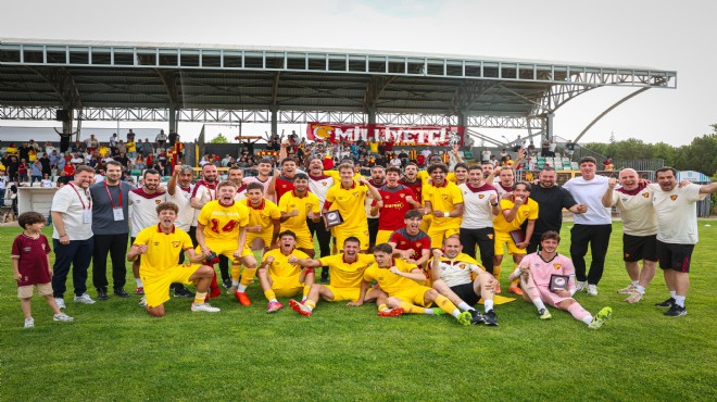 Göztepe'de Avrupa vizesini gençler aldı!