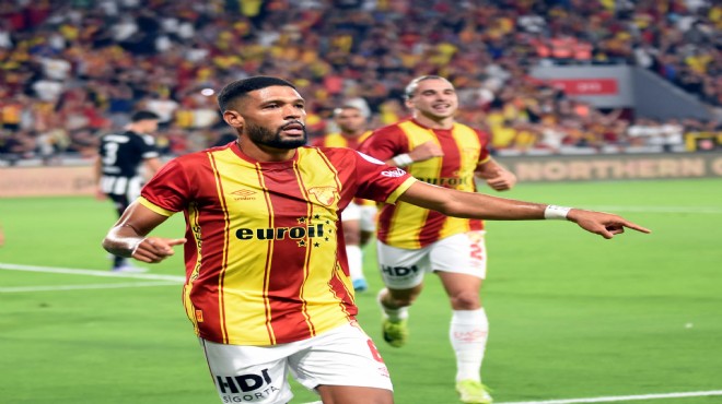 Göztepe'de Rhaldney göze girdi