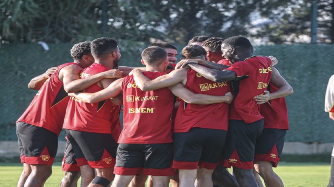 Göztepe'de yeni sezon mesaisi tam gaz