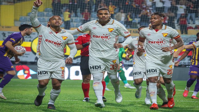 Göztepe'nin deplasman karnesi evinden iyi!