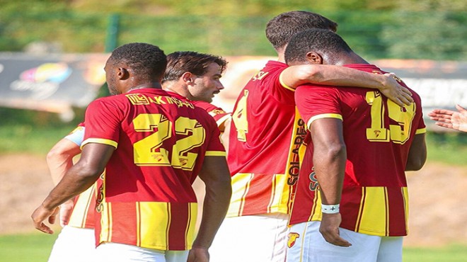 Göztepe hazırlık maçında 2 golle kazandı