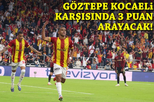 Göztepe ile Kocaelispor 15. randevuda