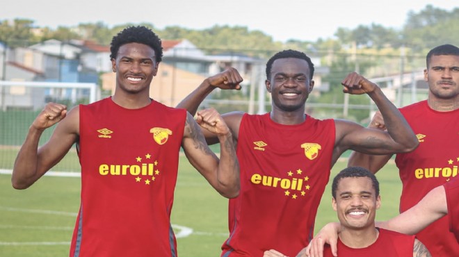 Göztepe’de Samsunspor mesaisi sürüyor