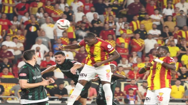 Göztepe’de savunma alarmı!