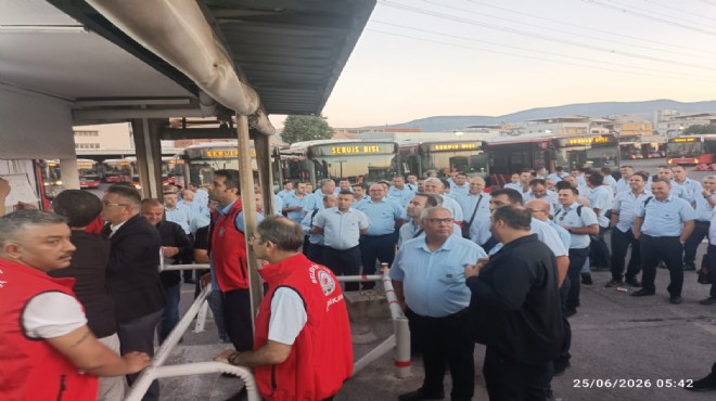 Grev kararı asıldı: Uzlaşı çıkmazsa İzmir’de 8 Ağustos’ta otobüsler duracak!