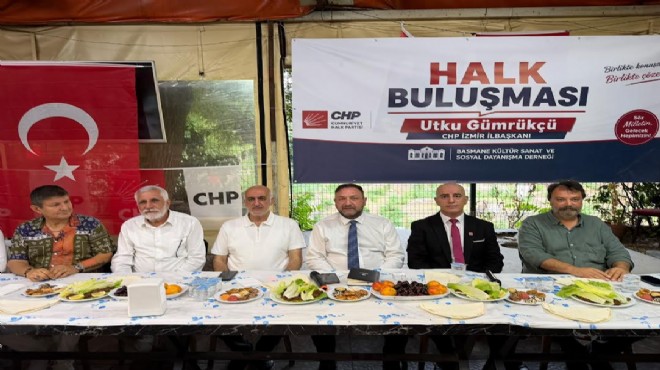 Gümrükçü'den halk buluşması