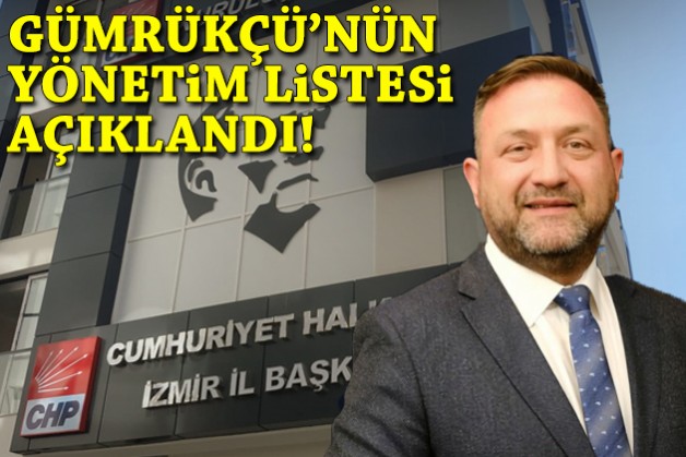 Gümrükçü'nün yönetim listesi açıklandı!
