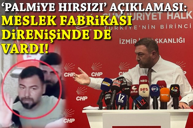 Gümrükçü’den ‘Palmiye hırsızı’ açıklaması: Meslek Fabrikası direnişinde de vardı!