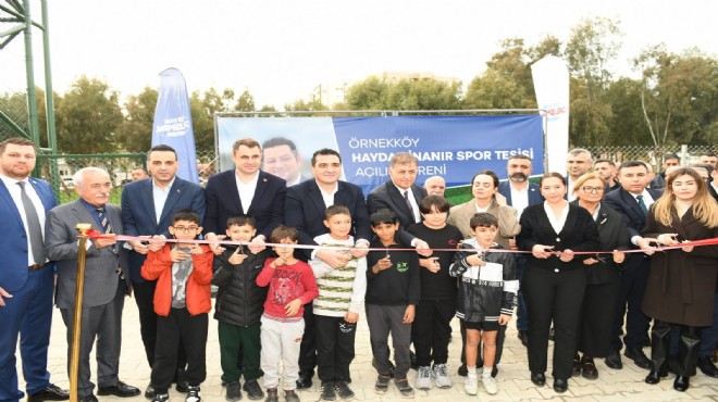 Haydar İnanır Spor Tesisi hizmete açıldı!