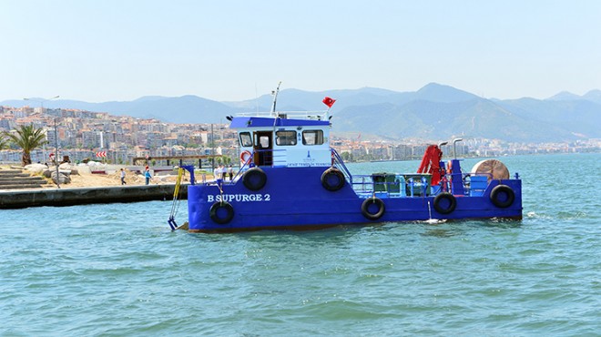Hedef ‘temiz Körfez’: Büyükşehir deniz süpürgesi alacak!