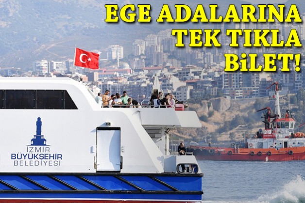 İZDENİZ'den Ege adalarına tek tıkla bilet!