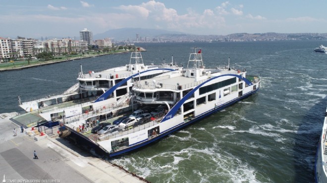 İZDENİZ'in ek seferleri trafiğe nefes oldu