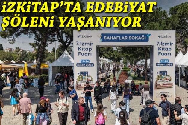 İZKİTAP’ta edebiyat şöleni yaşanıyor