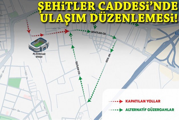 İZSU’dan Alsancak-Konak hattında altyapı çalışması: Şehitler Caddesi’nde ulaşım düzenlemesi!