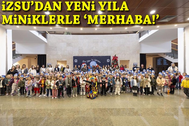 İZSU’dan çevre farkındalığına yeni yıl temalı etkinlik