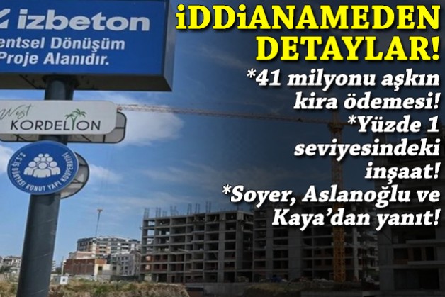 İddianameden detaylar: 41 milyonluk kira ödemesi, yüzde 1 seviyesindeki inşaat!