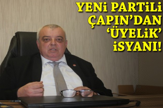 İlçe başkanından 'üyelik' isyanı!