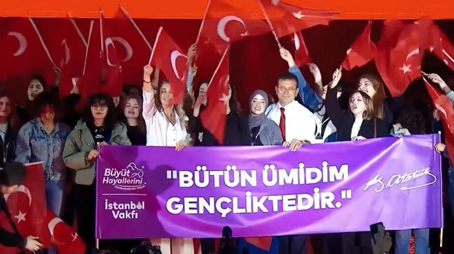 İmamoğlu'ndan gençlere: Hür vicdanınız en doğru rehberdir