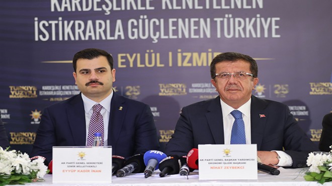 İnan'dan Zeybekci'ye 'rekor oy' teşekkürü ve 'İzmir anketi' açıklaması