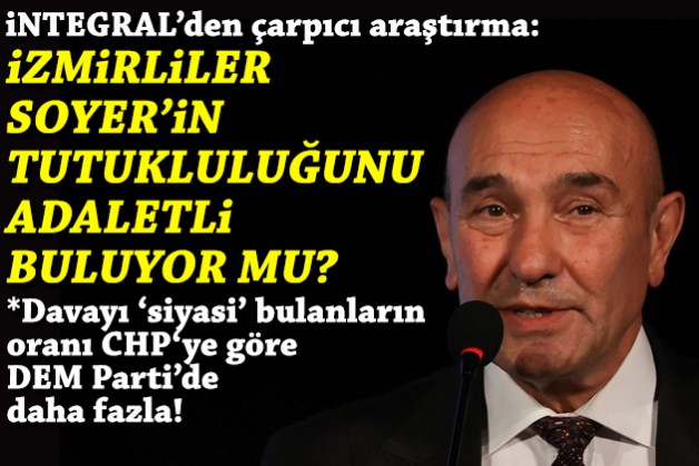 İntegral'den çarpıcı araştırma: İzmirliler Tunç Soyer'in tutukluluğuna nasıl bakıyor?