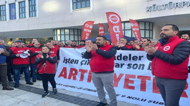 İşçilerin eylemi 2. gününde... Sendikadan Tugay'a çağrı: Aile içindeki kavgaya son verilmeli!