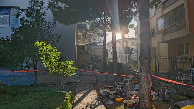 İskele yıkıldı: 3 işçi metrelerce yüksekten düştü!
