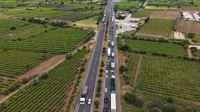 İzmir-Ankara yolunda bayram yoğunluğu