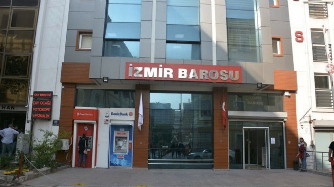 İzmir Barosu'ndan 'mutlak butlan' tepkisi
