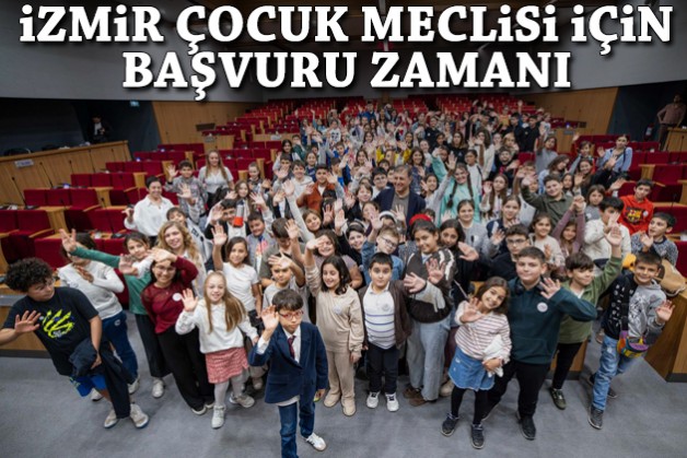 İzmir Çocuk Meclisi için başvuru zamanı