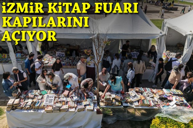 İzmir Kitap Fuarı kapılarını açıyor!