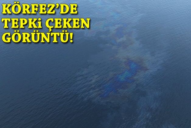 İzmir Körfezi’nde tepki çeken görüntü!