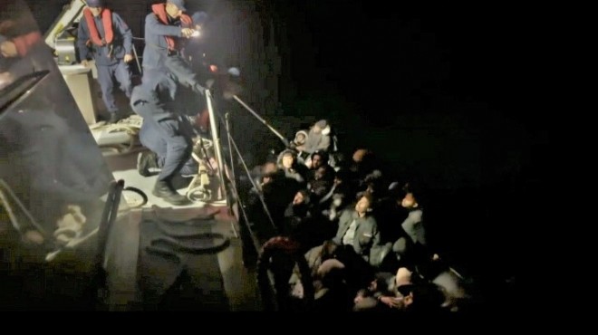 İzmir açıklarında yine göçmen dramı!