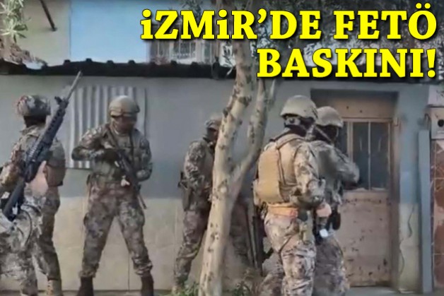 İzmir'de FETO operasyonu: 21 gözaltı!