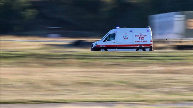 İzmir'de ambulansa 'hız' cezası!