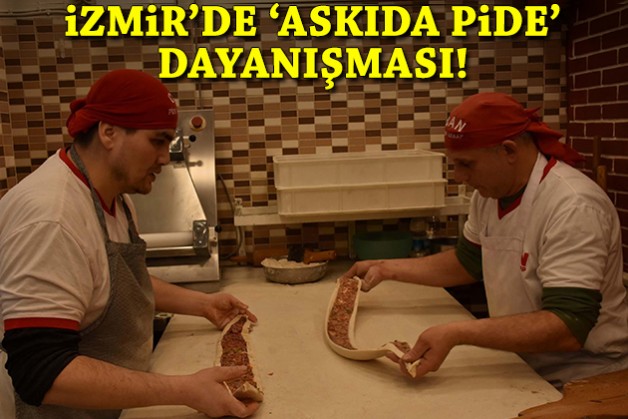 İzmir'de 'askıda kıymalı pide' dayanışması!