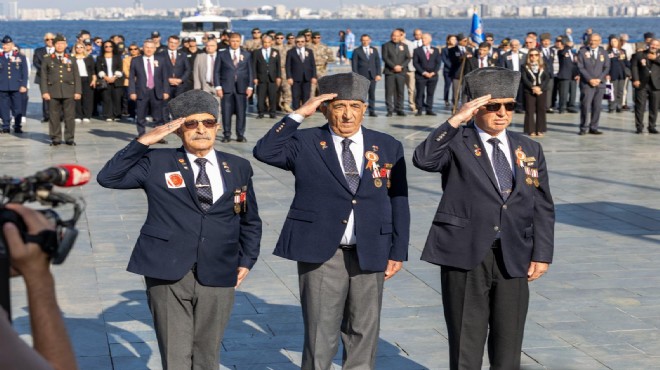 İzmir'de gazilere vefa