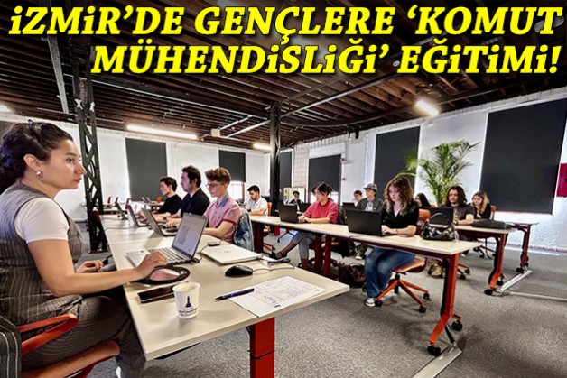 İzmir'de gençlere 'komut mühendisliği' eğitimi