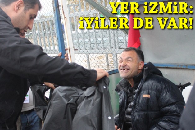 İzmir'de içleri ısıtan görüntü