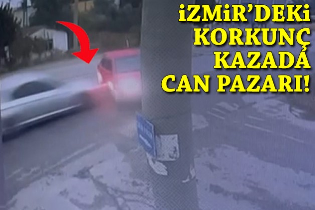 İzmir'de korkunç kaza: 2 ölü, 4 yaralı!
