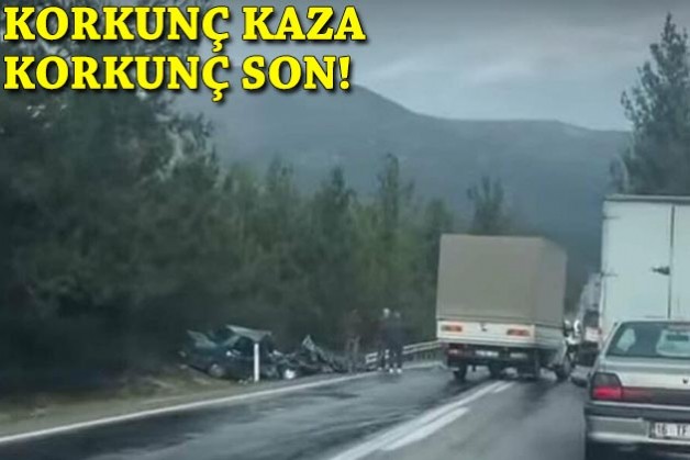 İzmir'de korkunç kaza, korkunç son!