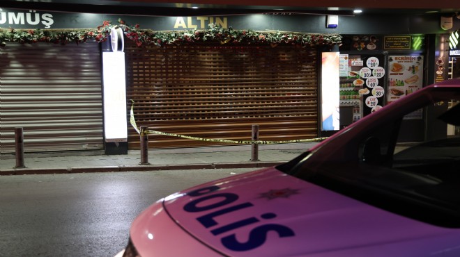 İzmir'de kuyumcuya kar maskeli saldırı: Kurşun yağdırdı!