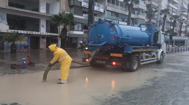 İzmir'de sağanak teyakkuzu!