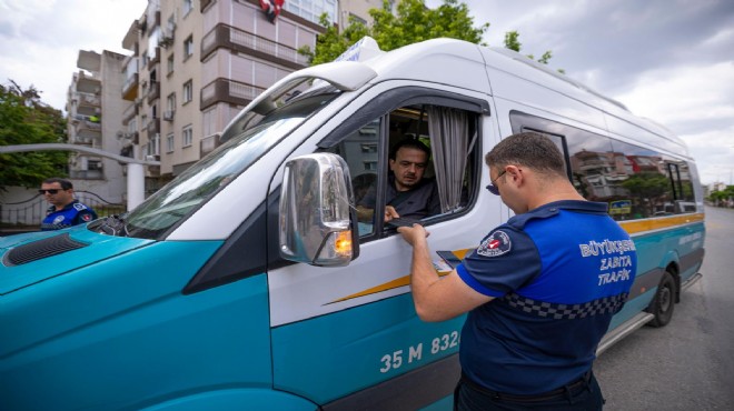 İzmir'de ulaşıma bayram denetimi!