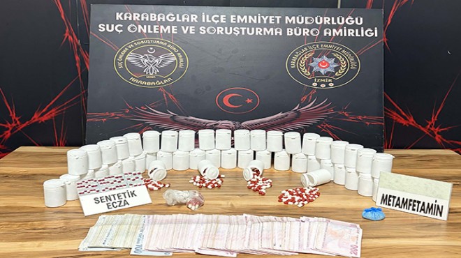 İzmir'de uyuşturucu operasyonu:1 tutuklama