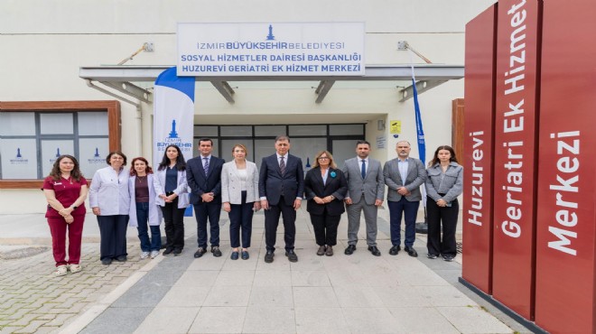 İzmir'de yaşlı bakımında yeni adım!
