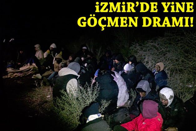 İzmir'de yine göçmen dramı!